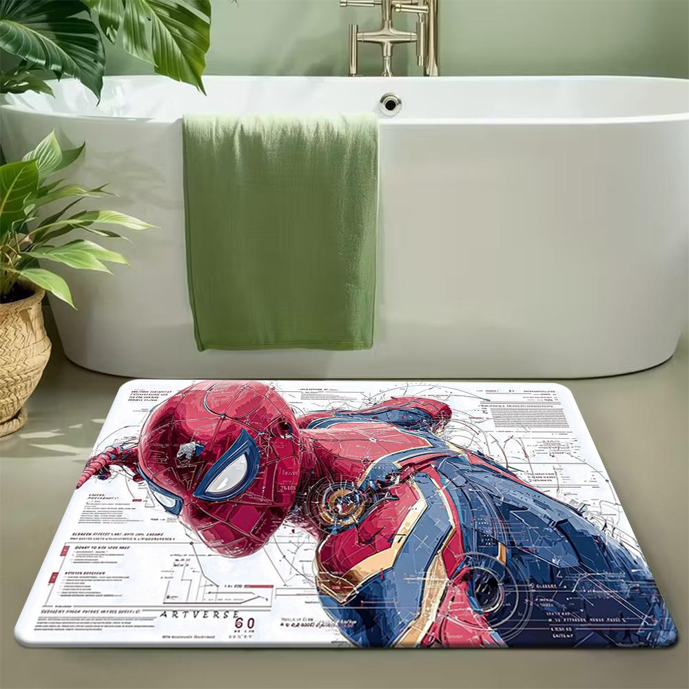 1pc Marvel Hulk Comic Book with Hulk Smashable Graphics - Room, Cave Carpet - Soft Suitable for Hulk Fans, 2D Flat 40cm x 60cm
