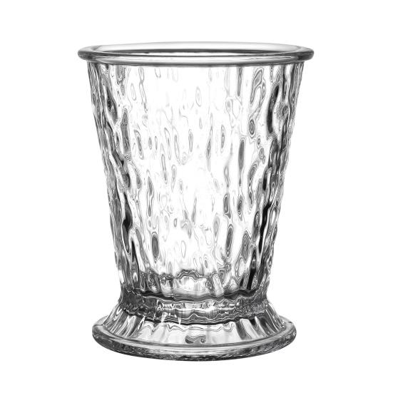 Hand-Rolled Rim Julep Glass with Thickened Wall 310ml Cocktail Cup for Mojito Whiskey Juice & Beer Classic Tumbler for Home Bar D