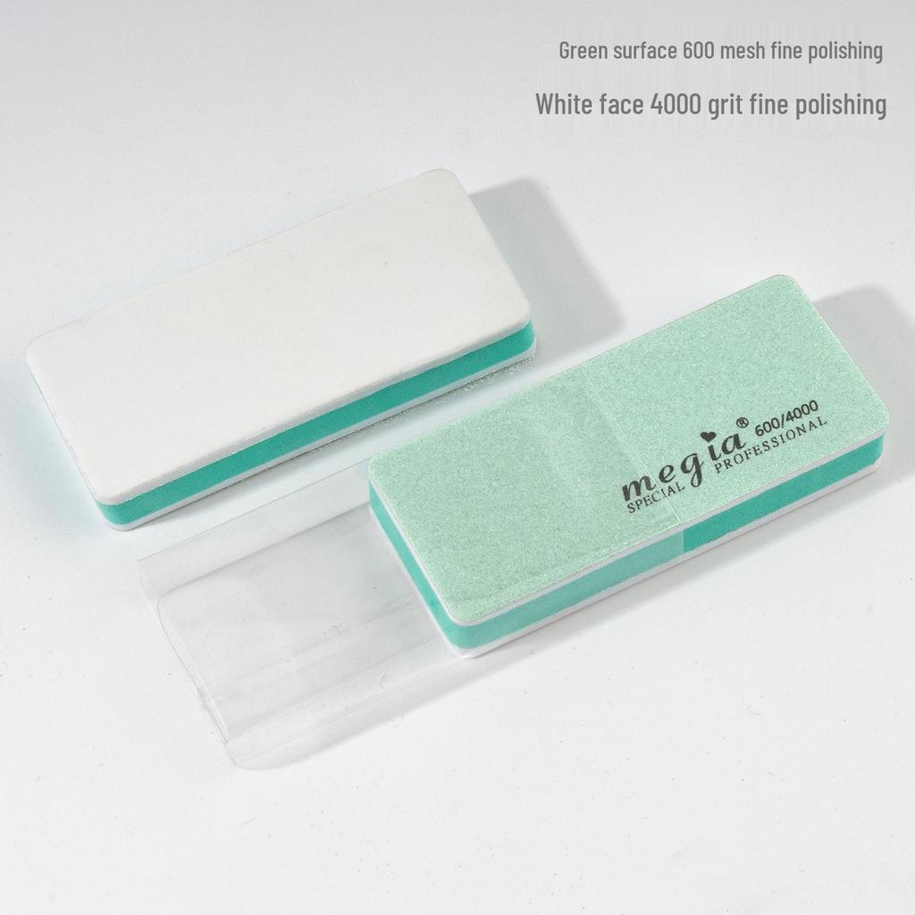 Double-Sided Wenwan Polishing Block - Four-Sided Sponge Sandpaper Beeswax Mirror Finish Tool