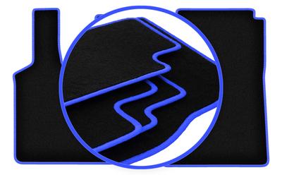 CARLUX-BLUE Car Mats For: Scania R and G Truck (2004-2017)