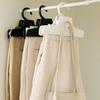 Nonslip Clothes Hanger Travel Friendly Trouser Clamp Pant Holder Clothing Organizer for Clothes Care Enthusiasts