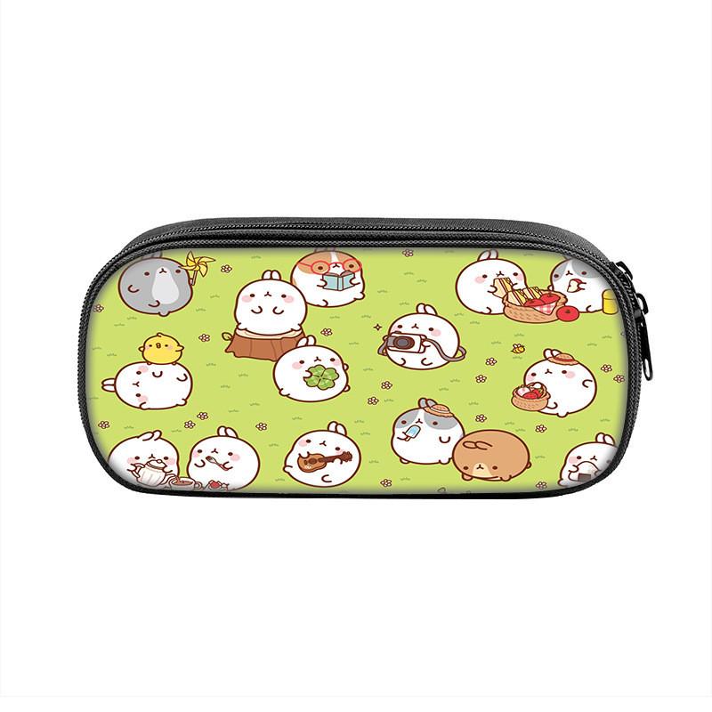 Sumikkogurashi Character Pencil Case With Large Capacity Nylon Storage Bag For Students