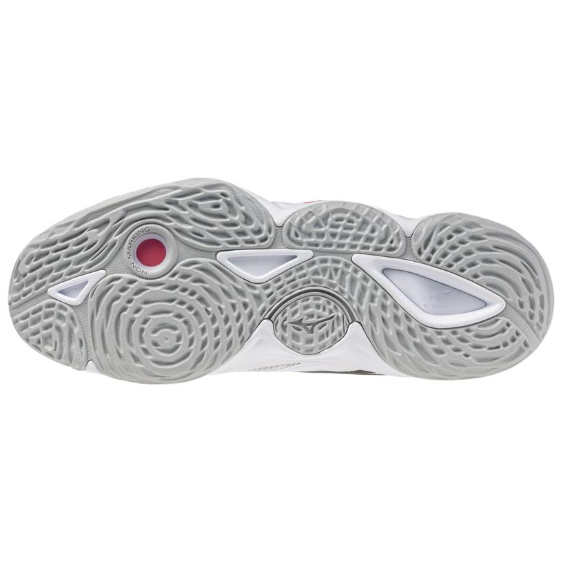 Mizuno Wave Momentum Elite Comfortable Durable Supportive Balanced Volleyball Shoes Unisex sneakers White Black V1GA251259