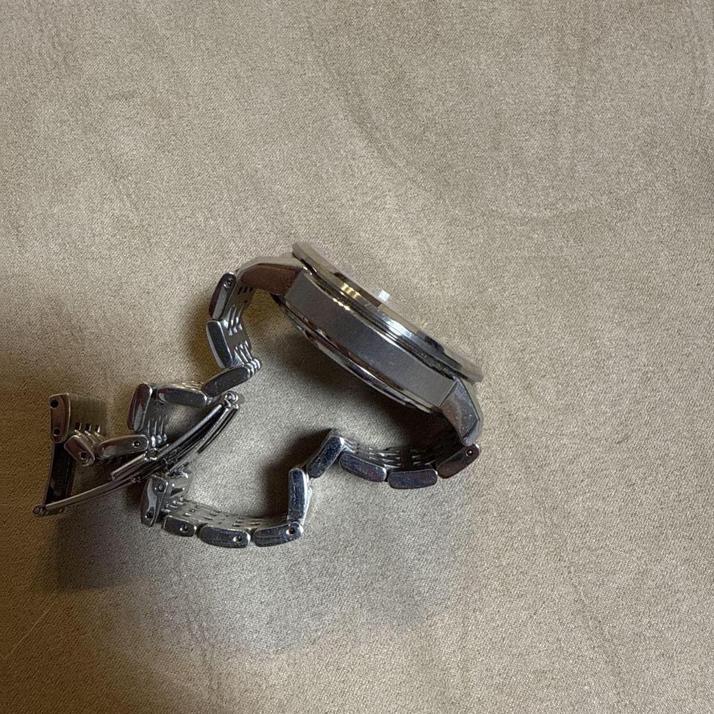 [USED] SEIKO Presage White Automatic Watch with Strap Back