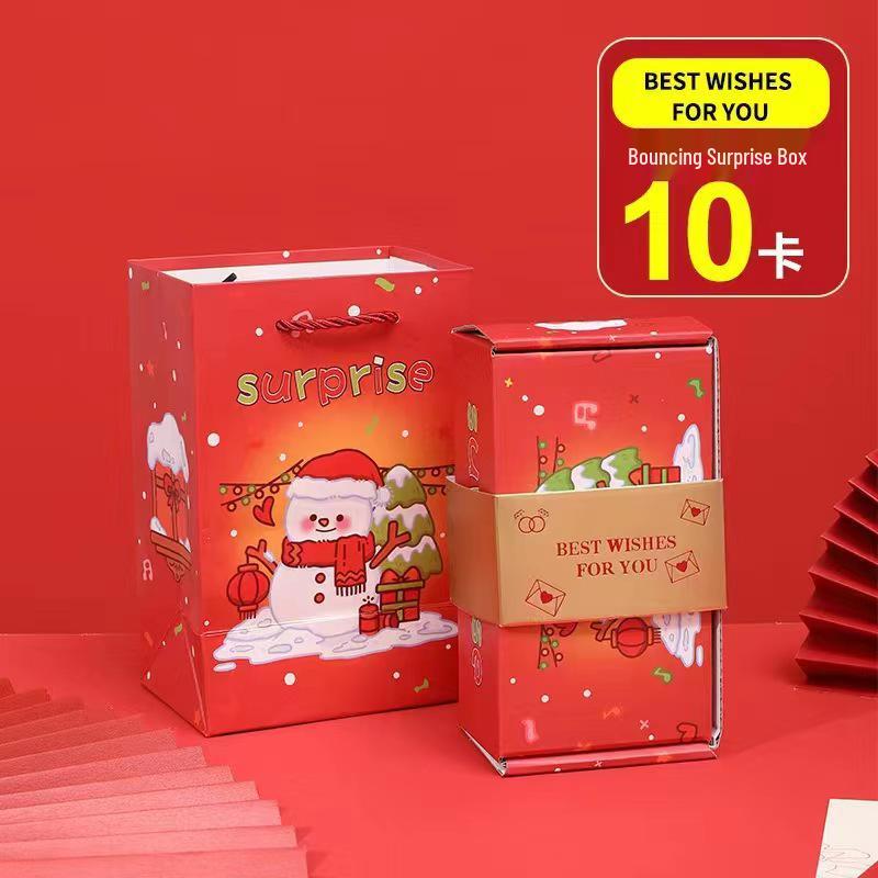Valentine's Day Surprise: Pop-Up Red Envelope Gift Box