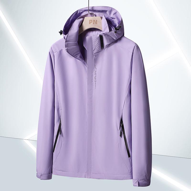 Men's and Women's Windproof and Waterproof Outdoor Windbreaker for Spring and Autumn