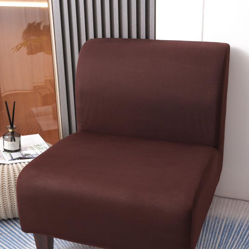 Husă Scaun Gras Culoare Solidă, Husă Sofá Simplă Fără Cotiere Hotel Husă Elastică Scaun Gras Husă Protectoare Scaun Gras