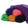 African net nylon long strip bath towel pull rope high elastic sauna towel exfoliating and bathing towel
