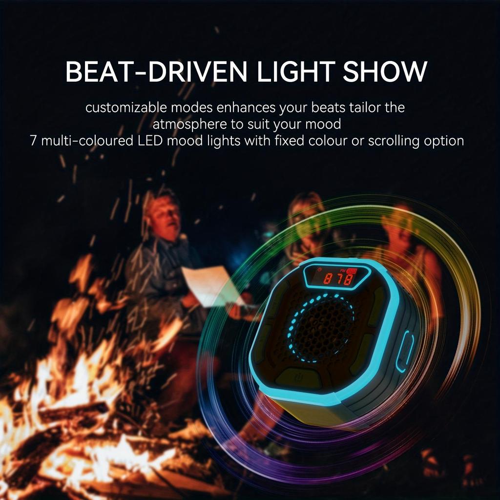 7-level waterproof Bluetooth speaker, surfboard waterproof Bluetooth speaker, subwoofer, outdoor radio