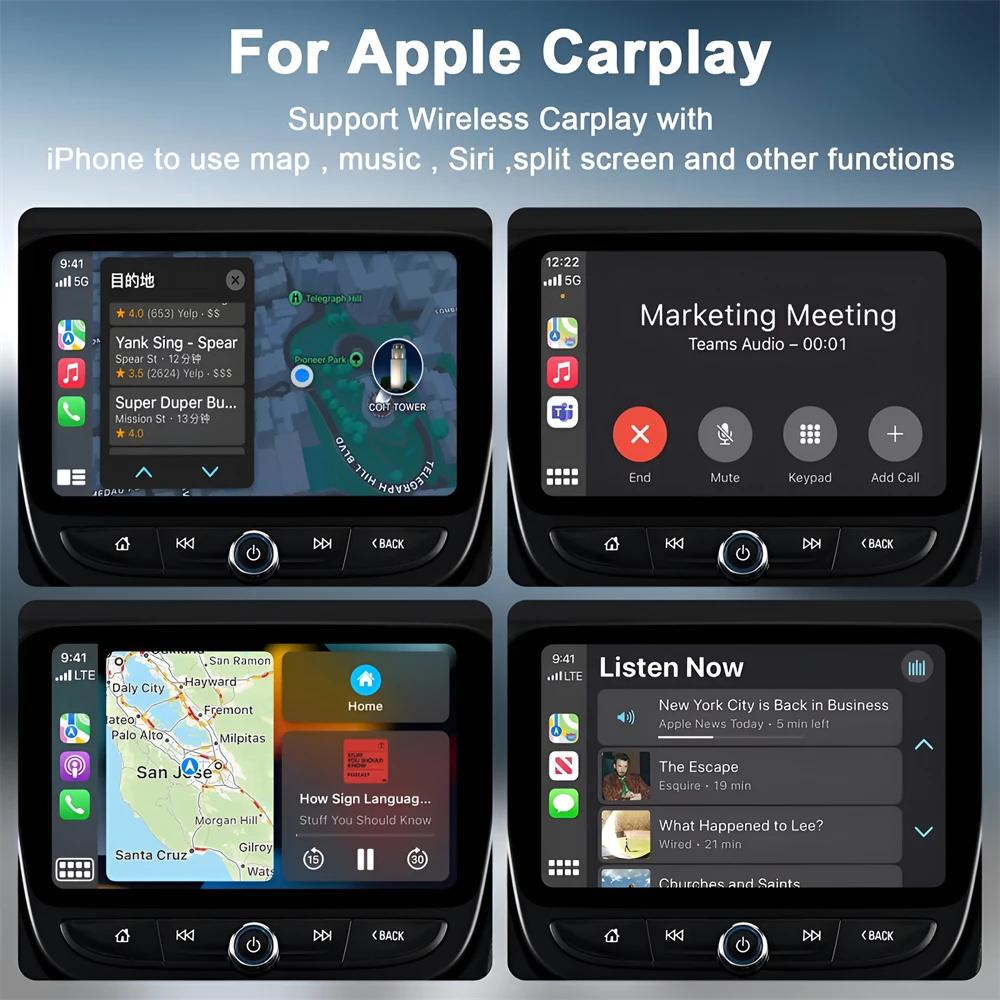 Wireless CarPlay Adapter/Dongle for Factory Wired CarPlay Cars Converts Wired To Wireless Easy To Use for iPhone Plug and Play