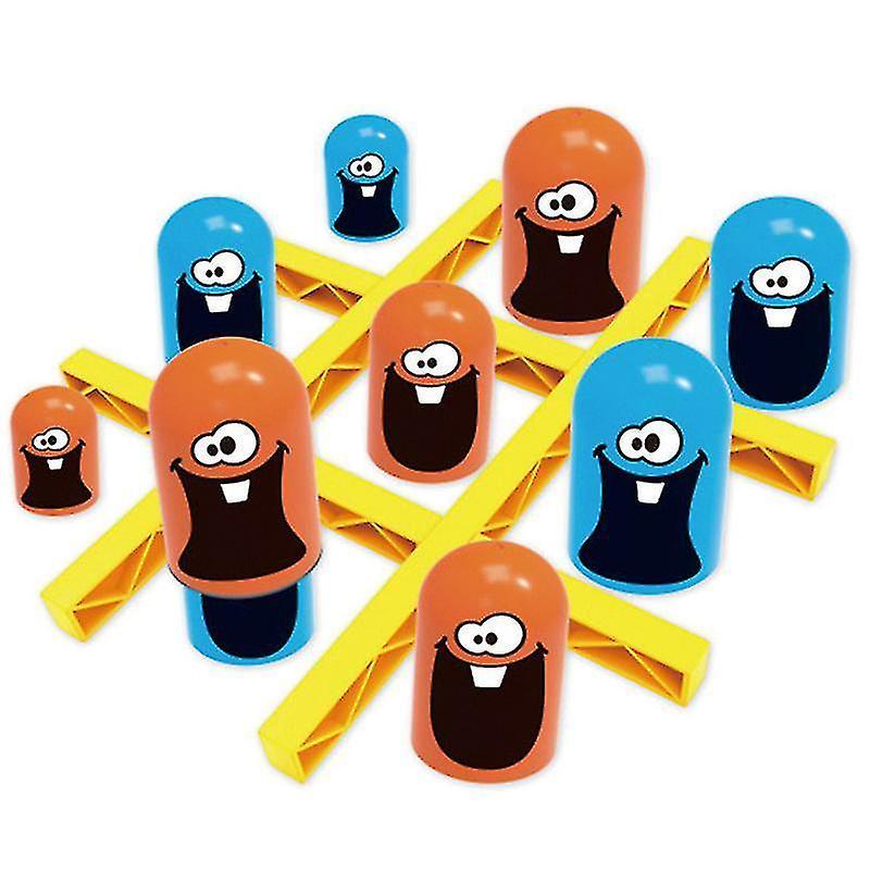2 Spieler Tic Tac Toe Groß frisst Klein Spiel Tw