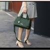 European and American Style Clamshell Soft Leather PU Leather Portable Crossbody Bags Simple Casual Large-capacity Female Bag