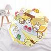 1pc Sanrio Characters Ice Cream Sundae with Automatic Opening Umbrella - Portable Folding Design, 8-Bone Iron Frame Outdoor Umbrella, Festival Gift Fo