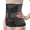 Postpartaler Bauchgurt 3 in 1 Körperformende Shapewear Postpartale Erholung Bauch-Becken-Wickel Atmungsaktiver Postpartaler Gürtel