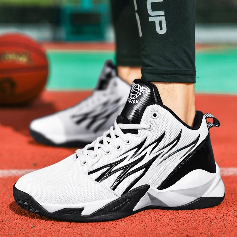 Fashion New Men Basketball Shoes Non-Slip Free Shipping Breathable Original Training Sports Male Comfortable Basketball Sneakers Shoes