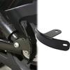 Garage Use Motorcycle Customization Curved Holder As Shown In The Figure Black Steel Material Easy Installation