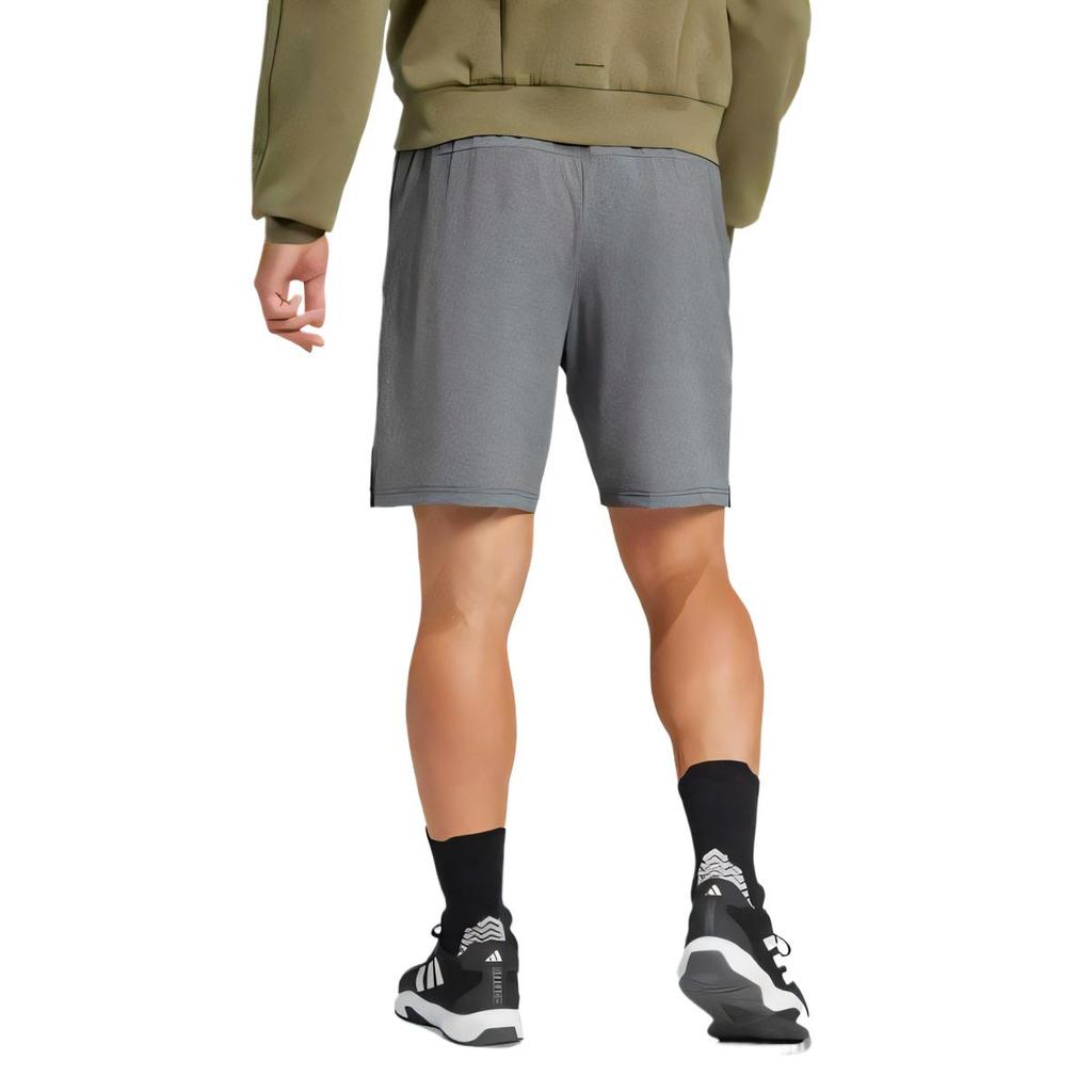 Adidas AEROREADY Casual Shorts Men's Dark Gray JE5679