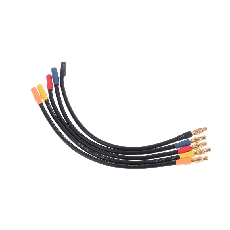 3.5Mm Female To 4.0Mm Male Banana Plug Extension Cable Slug Connector Extension Cable Banana Plugs For Rc Brushless Motor Esc