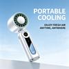 Ventilador De Mano Portátil Con Enfriamiento, Recargable Por USB, Plegable Y Silencioso