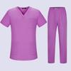 Niaahinn High Quality Spa Uniforms Unisex V-Neck Work Clothes Pet Grooming Institutions Set Beauty Salon Clothes Scrubs Clothes