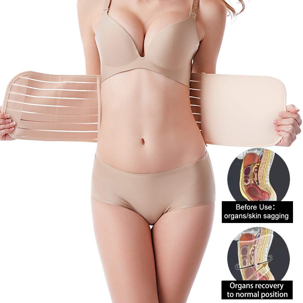 3 v 1 podpora zotavení po porodu Body Shaper Wrap bederní pás pro ženy Zastřihovací bandáž Bandáž pro zotavení Tvarování břicha