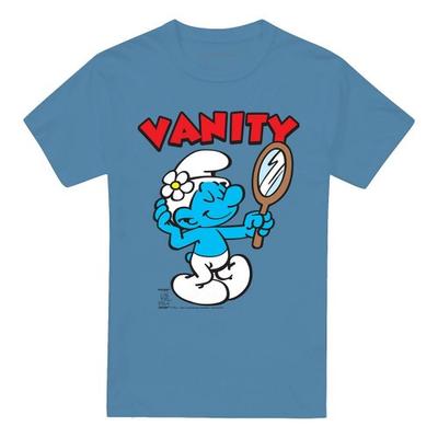 The Smurfs Unisex Adult Vanity Smurf T-Shirt