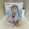 20CM Original Taito Fashion Hatsune Miku Country Anime Figure Toys Action Figurine PVC Model Collection Doll Birthday Gifts