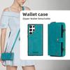 Huawei P40Pro Crossbody Wallet Leather Case with Card Slots, Suitable for A53 and S22U. European and American Style.