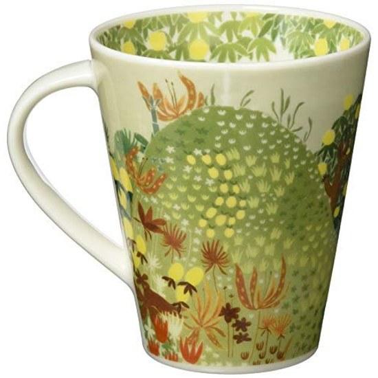 Yamakasyoten MOOMIN Luonto Mug Large 500ml Hill Green Goods Nordic Gift Tableware Made Japan MM3201-35