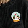 Kitten Decorative Pin Christmas Cartoon Cat Enamel Brooch, Badge for Animal Shape Men Women, Sweater Cardigan Coat Dress Jewelry Accessories Brooches