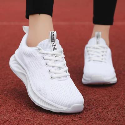 Pantofi de dama Respirabili 2024 Noua Moda Tenisori Plati Femei Vulcaniza Pantofi Mesh
