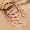 5-piece Bohemian Rainbow Rope Woven Love Stacked Women's Handrope Set