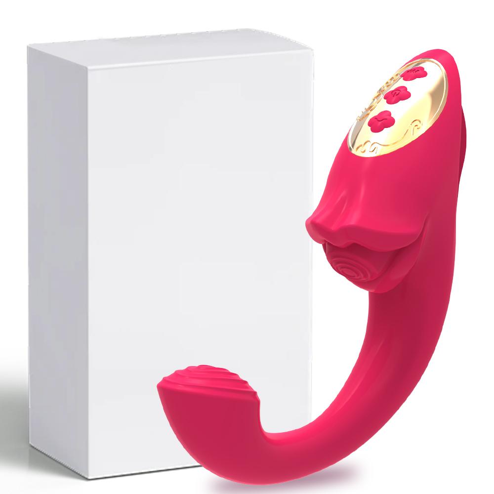 Tongue Vibrator for Clitoris Women Vacuum Stimulator Oral Nipple Clit Sucker G Spot Dildo Female Adults Sex Toys