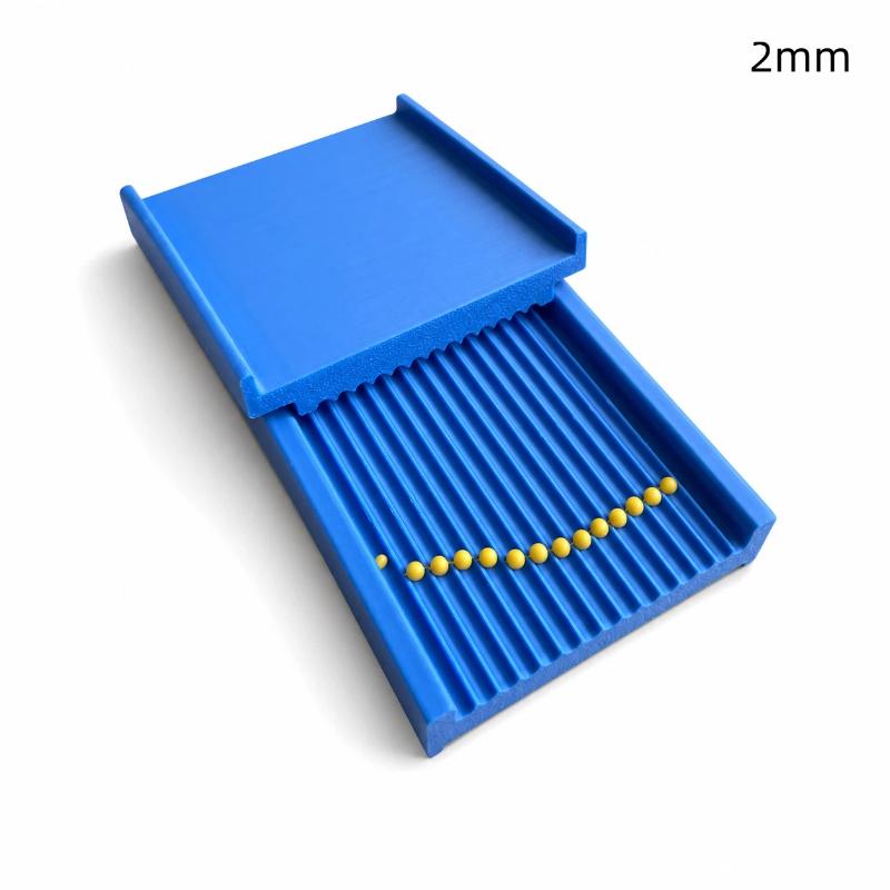 1Pcs Soft Ceramic Diameter Available On Both Sides Diy Earrings Mini Clay Ball Rapid Molding Tool 2/3Mm Rubbing Strip/Ball Mould