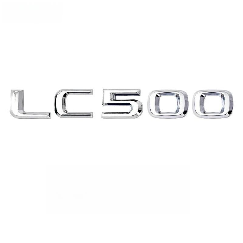 3D ABS Car Trunk Letters Badge Stickers for Lexus LM300 LM350 LC500rLX450 LX470 LM300h Auto Logo Accessories II1