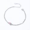 Barbie Bracelet [Sterling Silver·Original Design] Pollen Zircon Double Layer, Temperament and High-Quality First Ins Style Love ZJYSL-YS-008-1