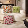Fruit Market Cherry Lemon Printed Cushion Cover Decorative Pillow Sofa Home Decor Case Pillow Cases