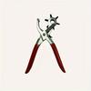Stainless Steel Belt Hole Punch Pliers - 6-Aperture Faux Leather Craft Tool for Easy Punching On Belts & Faux Leather Goods, Durable & Precise Design