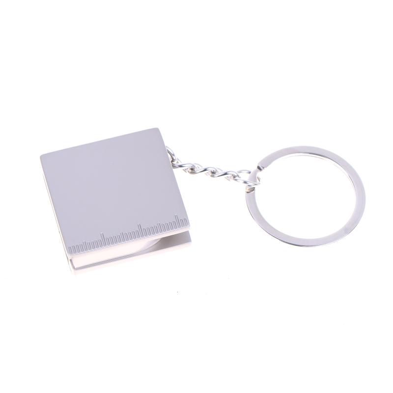 1/2Pcs Key Ring Pull Ruler Diy Hand Gauging Tools Tape Measure Keychain Portable Measuring Tools Retractable Rule