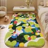 Irregular Shapes Living Room Decoration Carpet Dopamine Rugs for Bedroom Thick Plush Bedside Floor Mat Fluffy Soft Cloakroom Rug