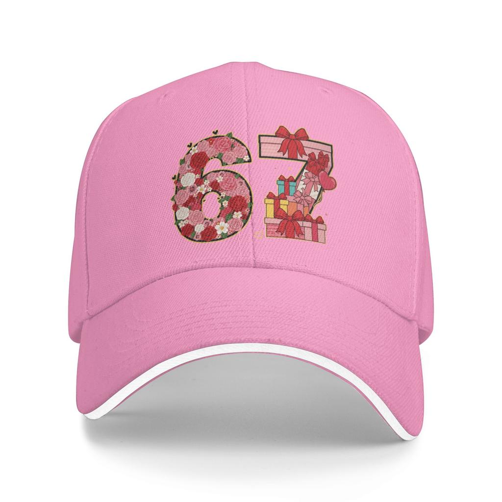 67 Six Seven Meme Mom 67 Meme Sun Baseball Cap  Spring Stylish Hip Hop Hats For Female Male Hiking Fishing Snapback Cap