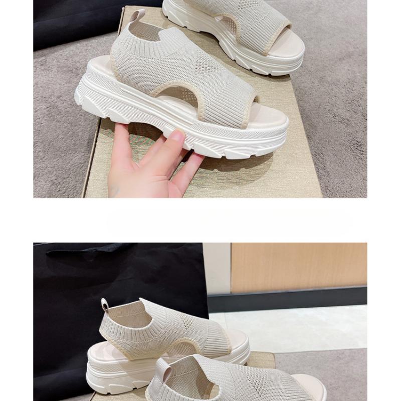 High Heel Casual Wedge Evening Sandals