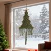 Großer Makramee Weihnachtsbaum Makramee Weihnachts-Wanddekoration Hängende Ornamente Boho Wanddeko Für Partyzubehör