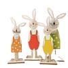 Easter Bunny Painted Wooden Desk Ornament