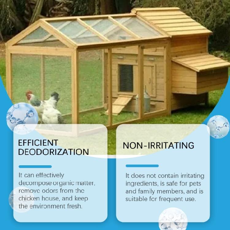 Ambientador Natural para Gallineros Limpiador de Gallineros Eliminadores de Olores para Pollos Más Saludables