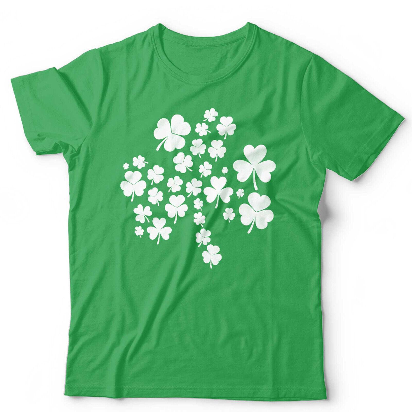 St Patricks Day Tshirt Shamrock Unisex and Irish Ireland Paddy Clover 2XL