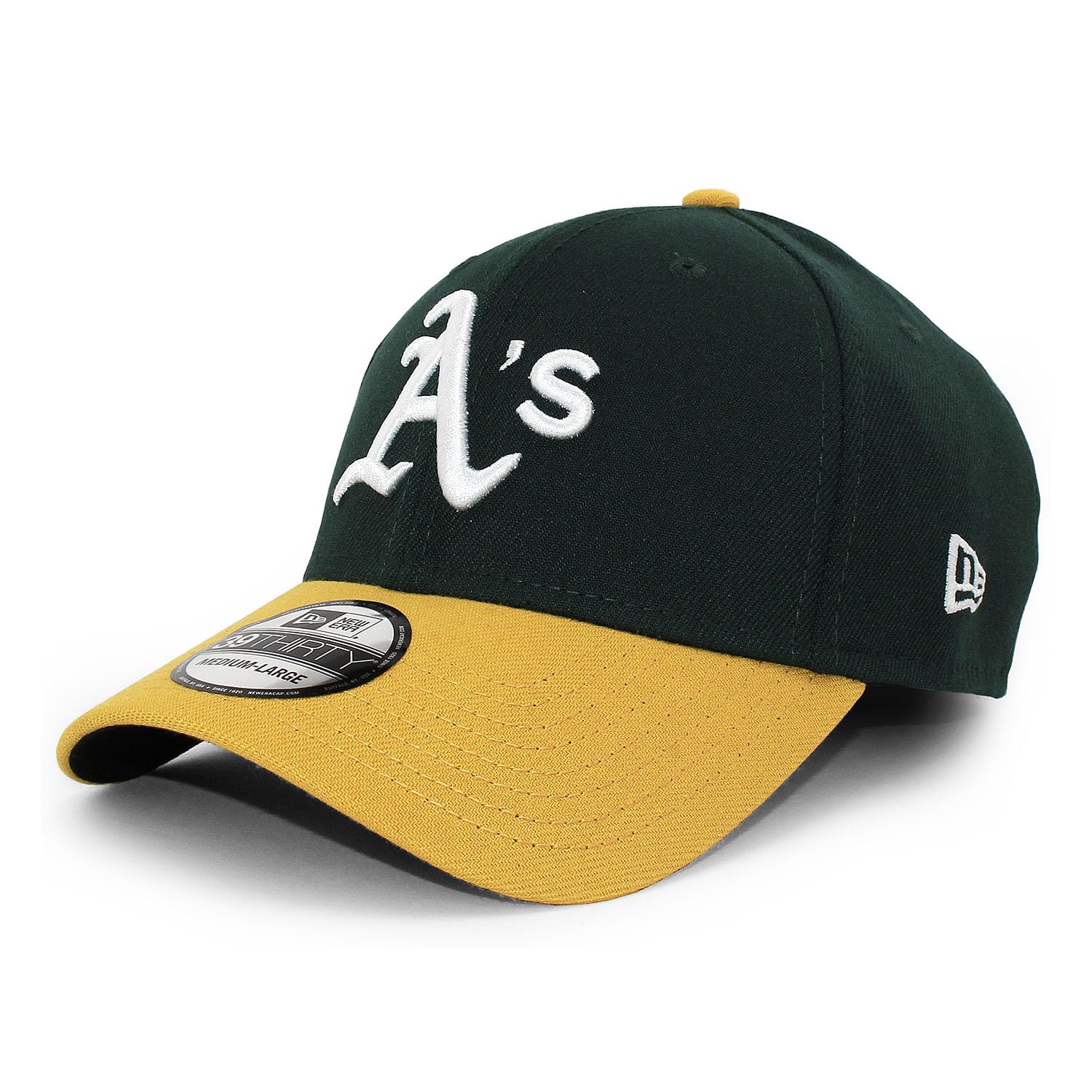 

New Era Oakland Athletics 39THIRTY MLB TEAM CLASSIC FLEX FIT Stretch Size CAP. fit. S/M (approx. 55.8-57.7cm). [Used]