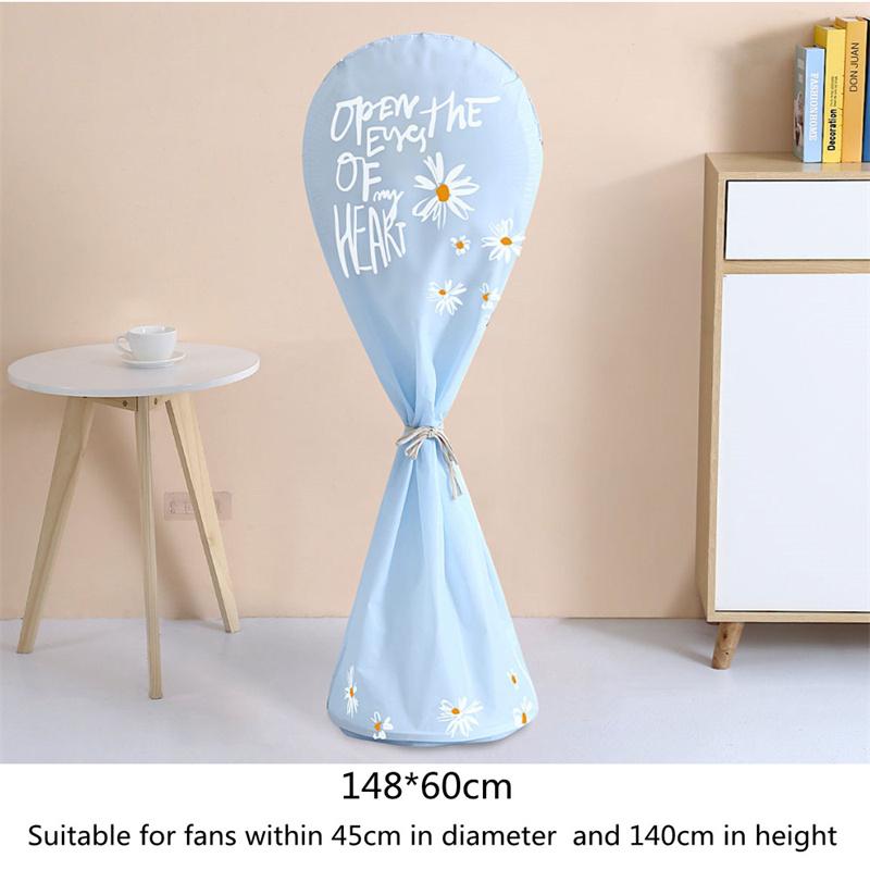 

Высококачественный водонепроницаемый и пылезащитный универсальный электрический вентилятор, пылезащитный чехол, чехол для домашнего напольного вентилятора, защитный чехол, подставка для вентилятора 60*150cm