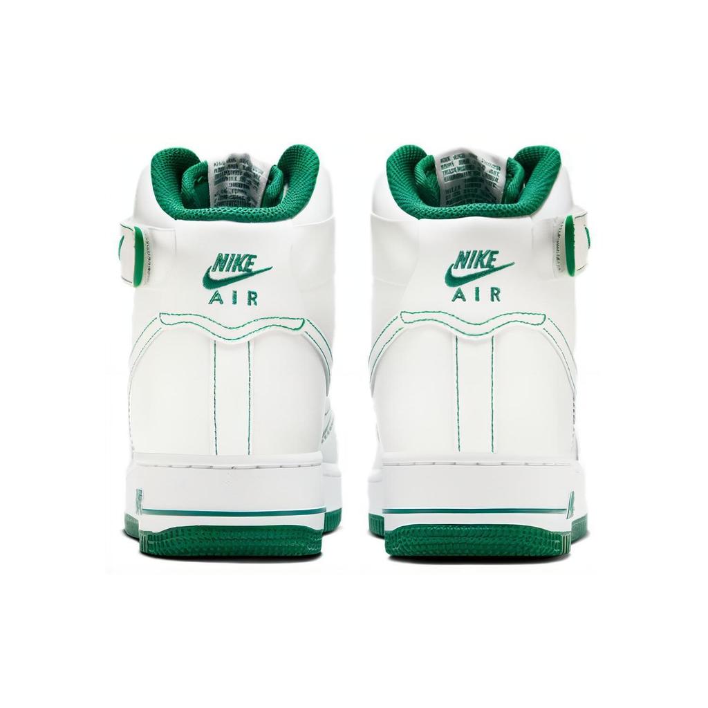 Nike Air Force 1 Round Toe Comfortable Wrap Warm High Top Sneakers Women Sneakers White DV1138-101