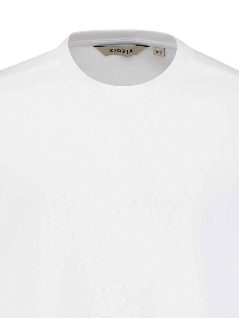 ZIOZIA Men'S Sorona Textured Long Sleeve Tee_White